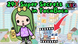 🙏Comment😃❤️or🥶 🖤29 super secrets in TocaBoca L4002 [upl. by Franckot63]