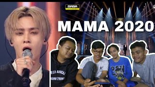 VIDEO REACTION NCT U From Home Rearranged Ver MAMA 2020 [upl. by Neehcas]