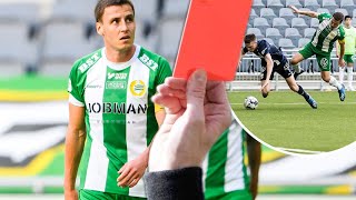 Hammarbys Senaste 13 Röda Kort I Allsvenskan [upl. by Eibrab]