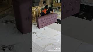 Proses pembuatan sofa minimalis aesthetic sofatamu furniture sofaminimalis [upl. by Salvay]