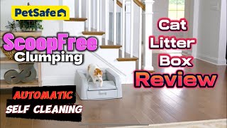 🐱 PetSafe ScoopFree Clumping Automatic Self Cleaning Cat Litter Box Review  Smart Choice [upl. by Ahsimit]