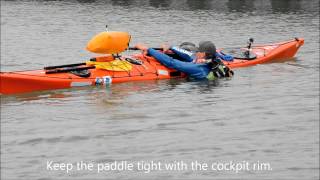 NORTHSEAKAYAK  The Paddle Float Self Rescue [upl. by Cheria]