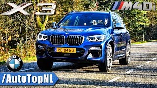 2018 BMW X3 M40i Exhaust SOUND LOOKS amp DRIVE by AutoTopNL [upl. by Rickie]