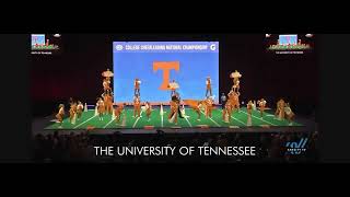 University of Tennessee Gameday Uca College Nationals 2024 CHAMPIONS [upl. by Annairda]