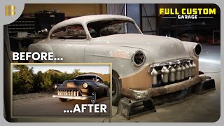 Custom 54 Chevy Build  Full Custom Garage  S03 EP02  Automotive Reality [upl. by Anaibib510]