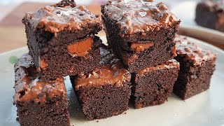 Best Fudgy Brownie Recipe  Moist and Delicious Brownies [upl. by Kawasaki831]