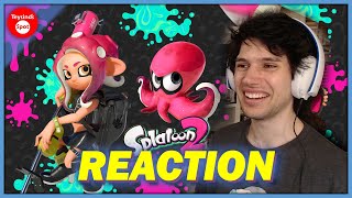 TEY REACTS Splatoon 2 Octo Expansion  Nintendo Direct Trailer [upl. by Andros]