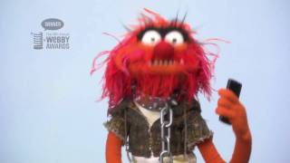 Good News For Mama with Animal  The Webby Awards  The Muppets [upl. by Sternlight]