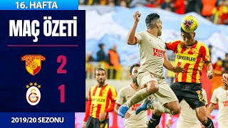 ÖZET Göztepe 21 Galatasaray  16 Hafta  201920 [upl. by Theressa]