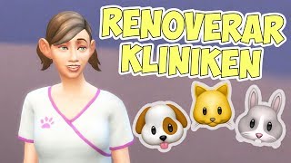 Renoverar djurkliniken🏥 Sims 4 [upl. by Katey101]