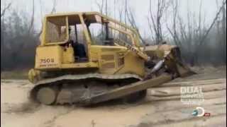 swamp loggers clearing the beaver dam [upl. by Rehttam]