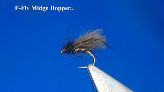 Tying a F Fly Midge Hopper with Davie McPhail [upl. by Attwood]