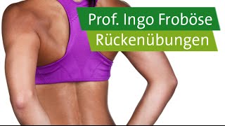 Rückenübungen – Prof Ingo Froböse [upl. by Noseaj]