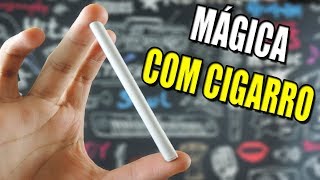 MÁGICA FÁCIL FAÇA APARECER UM CIGARRO TUTORIAL [upl. by Ellinger362]