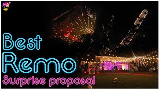 Best Remo Surprise proposal  Dreamy surprise  Surprise Machi [upl. by Byran291]