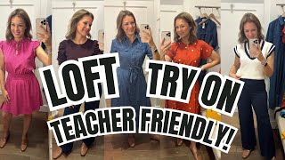 LOFT Pre Fall Sale and Try On  Teacher Discounts [upl. by Eintrok]