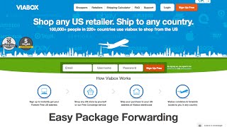 Viabox review  Forever Free US address  How Viabox works [upl. by Nisay]