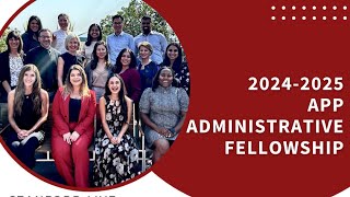 Stanford LIVE APP Administrative Fellowship [upl. by Hau]