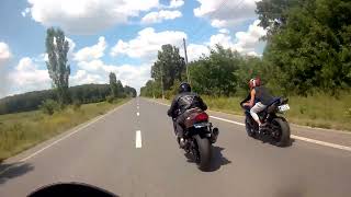 ZX12R vs Yamaha R1 [upl. by Ramso920]