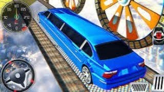 Impossible Limo Driving Simulator  Extreme Car Tracks Stunts 3D  Android GamePlay [upl. by Mandel]