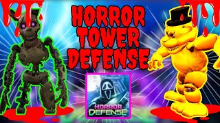 THE NEW HORROR TOWER DEFENSE IS FINALLY OUT Roblox [upl. by Libenson]