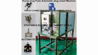 YH003A2 PLUG INSERT SEMI AUTOMATIC CRIMPING MACHINES [upl. by Shevlo]