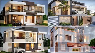 100 Modern House Front Elevation Design Ideas 2024  Home Front Wall Design  House Exterior Design [upl. by Ahsimik5]