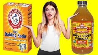 CLEANING MADE EASY 15 Surprising Baking Soda amp Vinegar Hacks [upl. by Anattar]