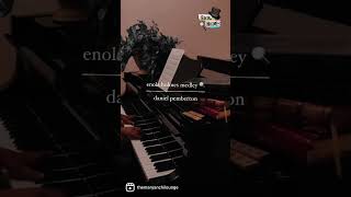 🔎 Enola Holmes Medley “Enola and Tewkesbury Farewell  An Old Friend”  Piano Cover [upl. by Rabma]