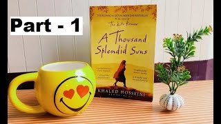 A Thousand Splendid Suns by Khaled Hosseini  Part  1 Best Book to Learn English Grammar [upl. by Teddie]