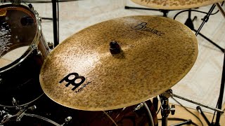 Byzance Dark 22quot Big Apple Flat Ride by Meinl Cymbals B22BADFR [upl. by Neerhtak]