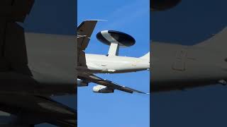 NATO Boeing E3A Sentry AWACS Paine Field Everett WA USA [upl. by Phail]