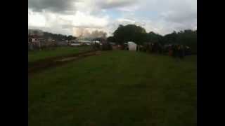 Tenbury Show Steve Howells tractor pulling [upl. by Herson]