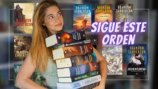 GUÍA DEFINITIVA PARA LEER A BRANDON SANDERSON Cosmere citoverse [upl. by Broder]