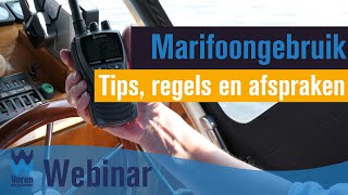 VDJS Webinar – Marifoongebruik Tips regels en afspraken [upl. by Restivo631]