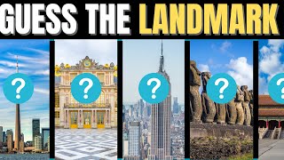 Guess the Landmark Quiz ✅ 25 Famous Landmarks Quiz 🤔  Guess It [upl. by Aihsenrad]