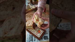 Garlic Herbs and Tomato Bread food [upl. by Alduino]