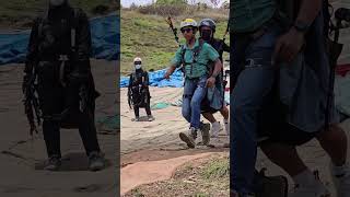 Paragliding Pokhara Nepal Paragliding Takeoff🪂🇳🇵 [upl. by Brandise]