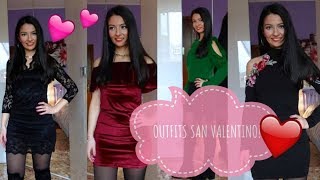 4 Outfit per San Valentino [upl. by Lanod]