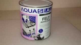 AQUASEAL FIRMAFIX ROOF FELT ADHESIVE 1LTR  FBAQFELT1 [upl. by Sternberg]