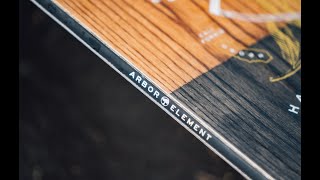 Arbor Snowboards  ELEMENT CAMBER 2021 [upl. by Zweig]