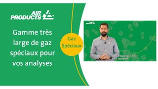 Large gamme de gaz pour vos analyses [upl. by Leyla]