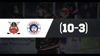 Highlights Nybro Vikings  Mörrums GoIS 103 [upl. by Ahseirej]