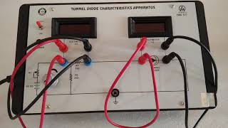 Tunnel Diode Characteristics Apparatus by Mars Edpal Instruments Pvt Ltd ME 537 [upl. by Ettedanreb]