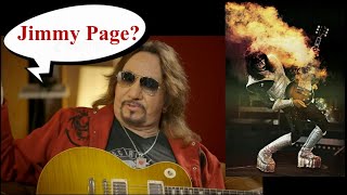 Ace Frehley  influences first Zeppelin gig meeting Jimmy Page [upl. by Camilo]