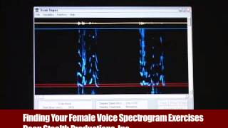 quotFinding Your Female Voice  Spectrogram Exercisesquot with Andrea James [upl. by Nyledam]