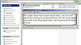 Remove stuck items in print queue [upl. by Jud]