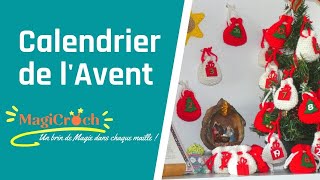 TUTO CALENDRIER de lAVENT au crochet by Magicroch [upl. by Letsyrk]