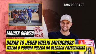 Zapowiedź  Maciek Giemza  Sześciokrotny uczestnik rajdu Dakar  BMS Podcast [upl. by Imoen491]