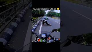 Kawasaki Ninja zx10r total loss  super bike crash motovlog ytshorts shorts viralvideo [upl. by Aneema131]